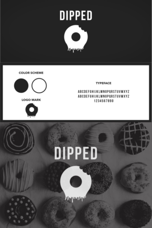 Logo Design by Zane_Graph_Design for Dipped Donuts | Design: #11608983