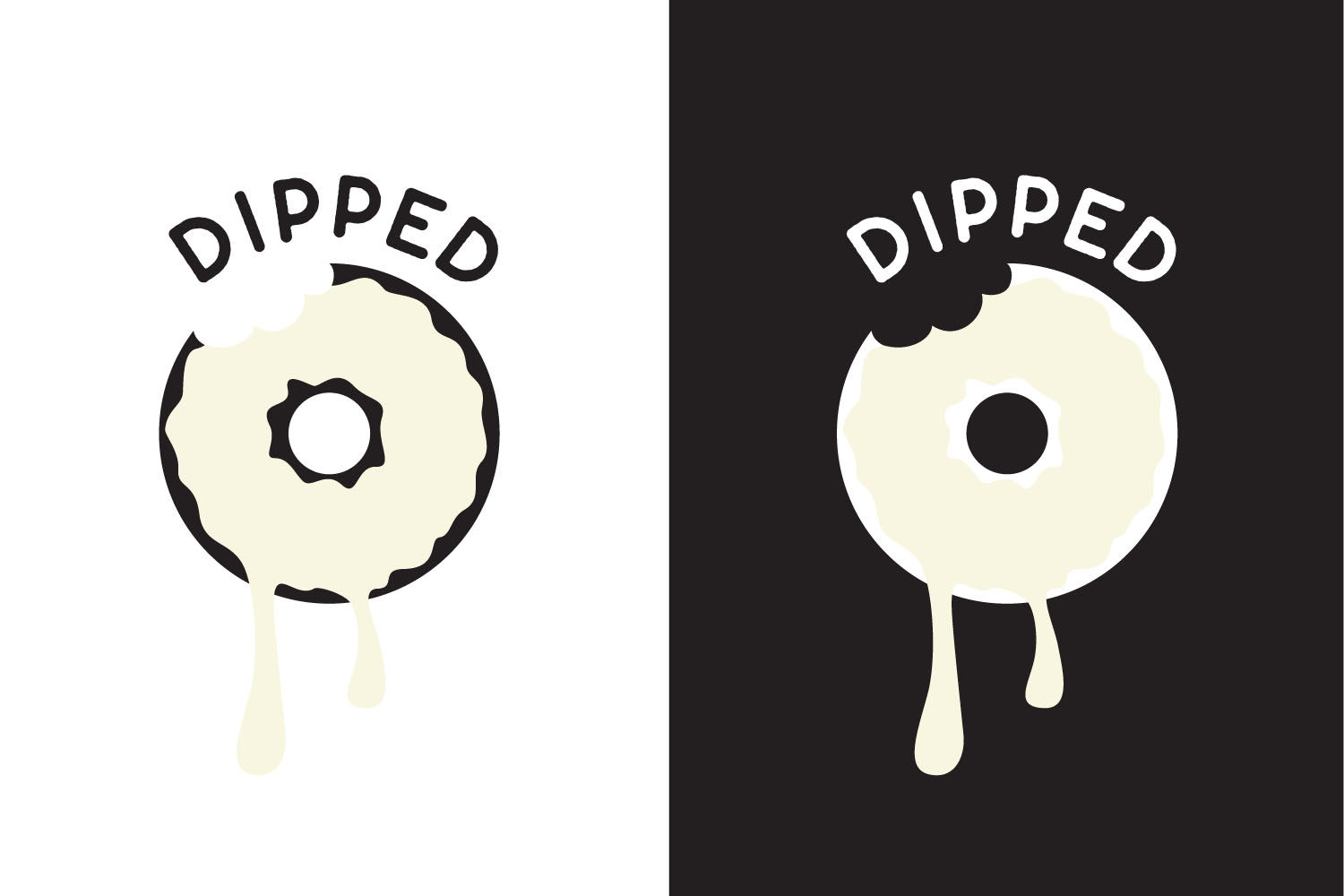 Logo Design by DesignCat1234 for Dipped Donuts | Design #11611534