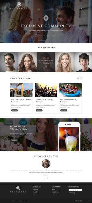 Landing Page-Design von pb für dieses Projekt | Design: #11586009