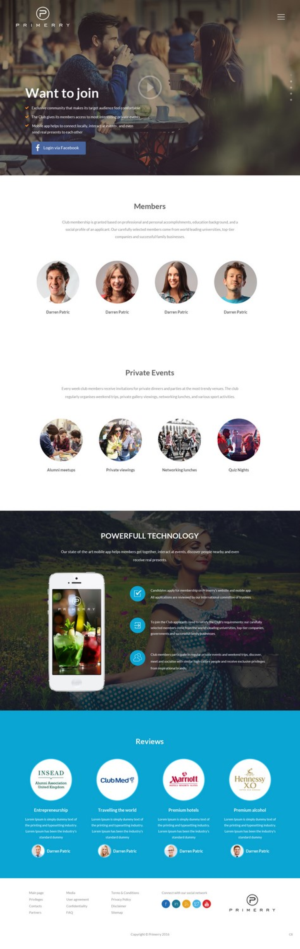 Landing Page-Design von pb für dieses Projekt | Design: #11586010