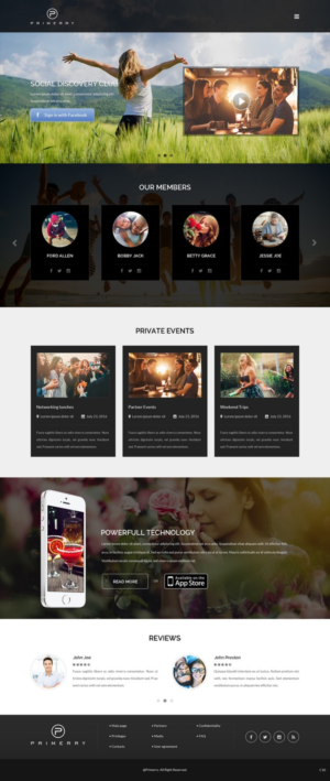 Design de Page d'Accueil par pb pour ce projet | Design : #11587755