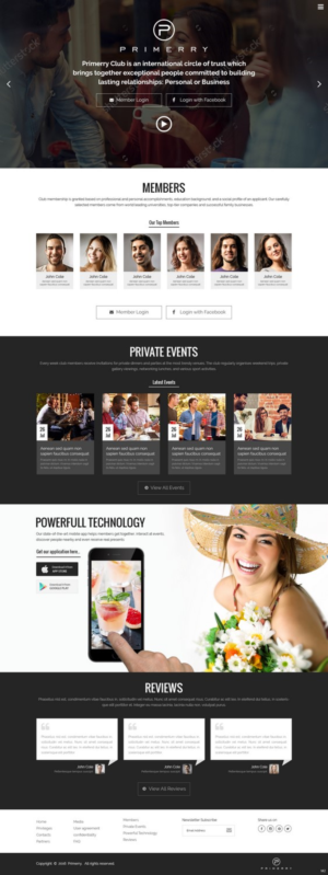 Design de Page d'Accueil par pb pour ce projet | Design : #11587756