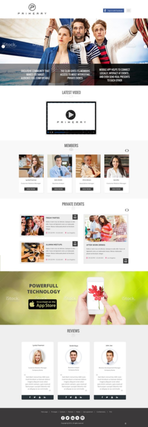 Landing Page-Design von pb für dieses Projekt | Design: #11596313