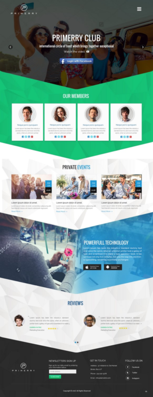 Landing Page-Design von pb für dieses Projekt | Design: #11596316