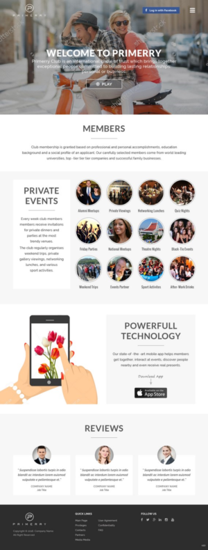 Landing Page-Design von pb für dieses Projekt | Design: #11596326