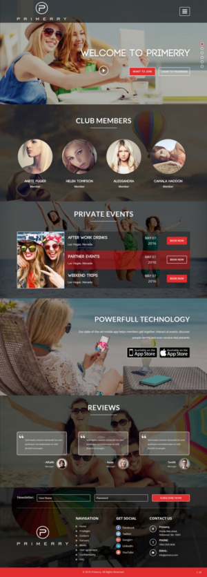 Design de Page d'Accueil par pb pour ce projet | Design : #11596327