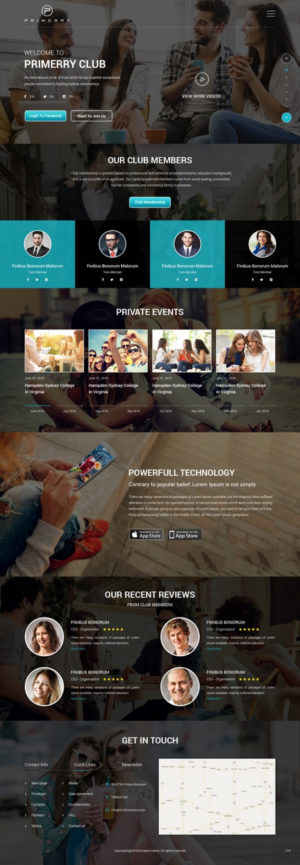 Design de Page d'Accueil par pb pour ce projet | Design : #11596474