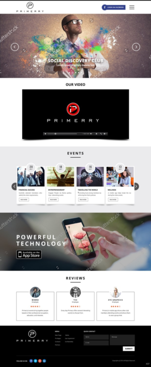 Landing Page-Design von pb für dieses Projekt | Design: #11596475