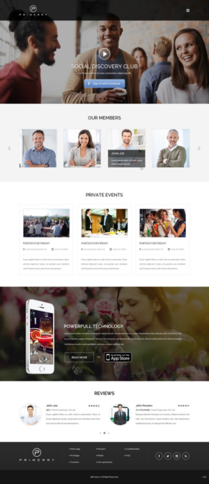 Design de Page d'Accueil par pb pour ce projet | Design : #11596479
