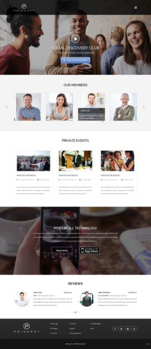 Landing Page-Design von pb für dieses Projekt | Design: #11596480