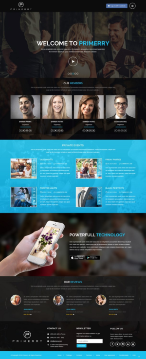 Landing Page-Design von pb für dieses Projekt | Design: #11596481
