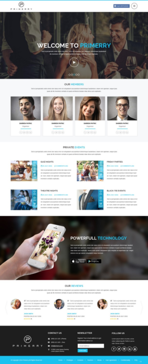 Design de Page d'Accueil par pb pour ce projet | Design : #11596482