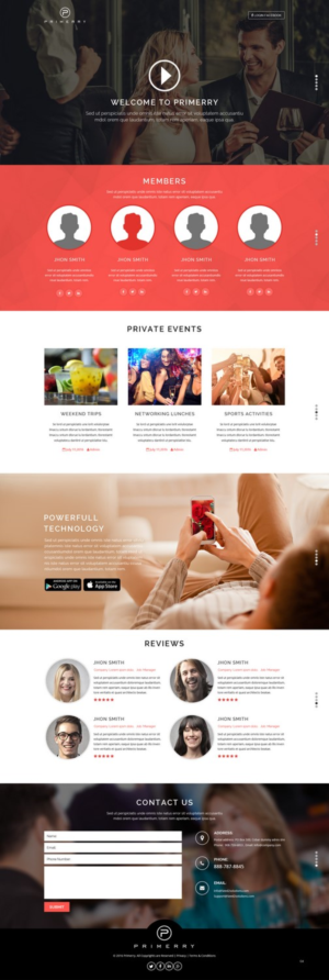Design de Page d'Accueil par pb pour ce projet | Design : #11600547