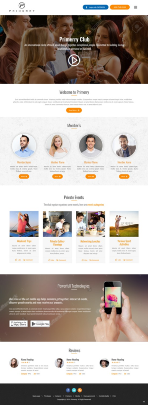 Landing Page-Design von pb für dieses Projekt | Design: #11617317