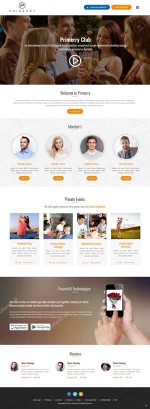 Landing Page-Design von pb für dieses Projekt | Design: #11617318