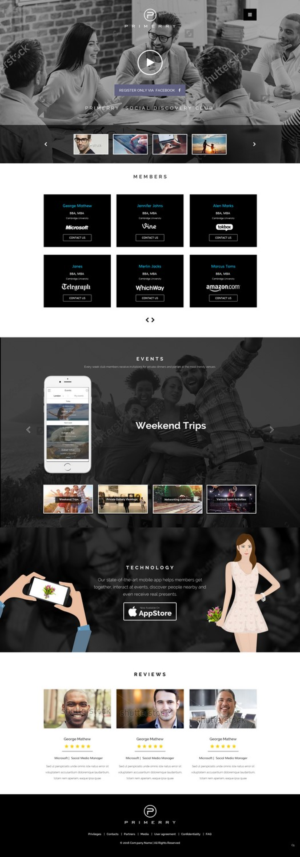 Landing Page-Design von pb für dieses Projekt | Design: #11624690