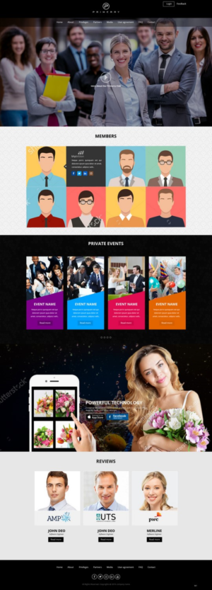 Landing Page-Design von pb für dieses Projekt | Design: #11624691