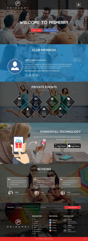 Landing Page-Design von pb für dieses Projekt | Design: #11624692