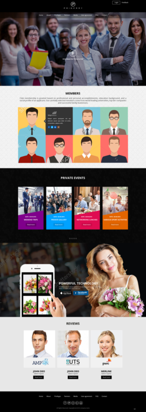 Landing Page-Design von pb für dieses Projekt | Design: #11651780