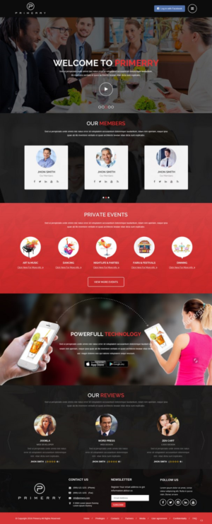 Landing Page-Design von pb für dieses Projekt | Design: #11651782