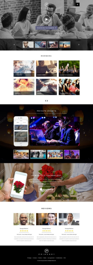 Landing Page-Design von pb für dieses Projekt | Design: #11717945