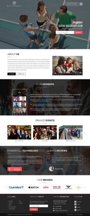 Landing Page-Design von Sbss für dieses Projekt | Design: #11587747