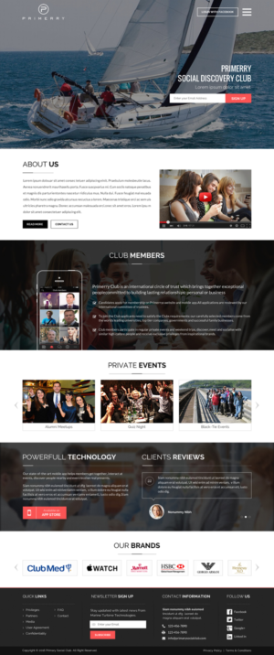 Landing Page-Design von Sbss für dieses Projekt | Design: #11587748