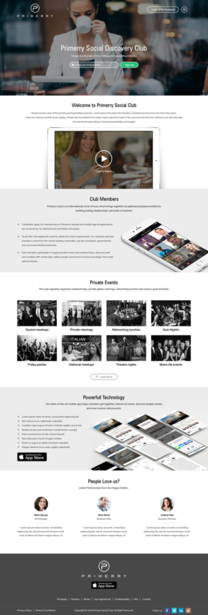 Landing Page-Design von Sbss für dieses Projekt | Design: #11597892