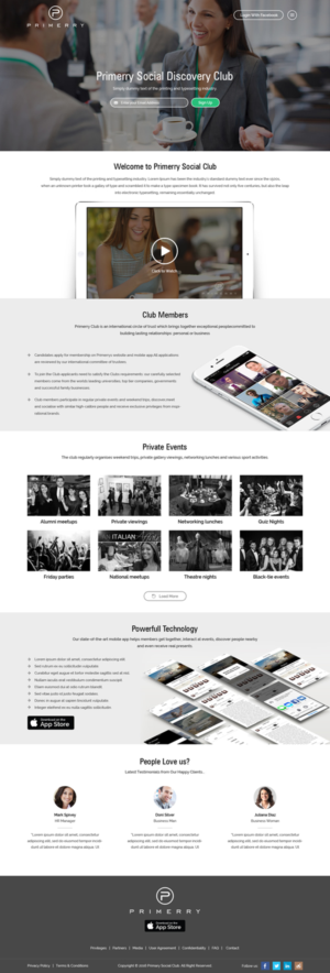 Landing Page-Design von Sbss für dieses Projekt | Design: #11597894