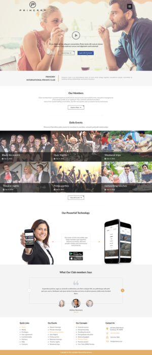 Landing Page-Design von Ved Web Services für dieses Projekt | Design: #11592476