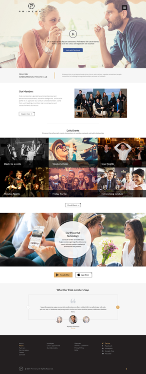 Landing Page-Design von Ved Web Services für dieses Projekt | Design: #11649710