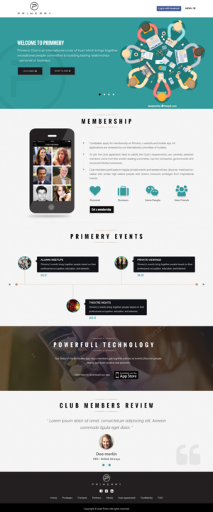 Landing Page-Design von Techno Design für dieses Projekt | Design: #11596122