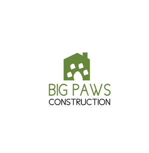 Big Paws Construction Logo Design | Logo Design by Hiccups Design