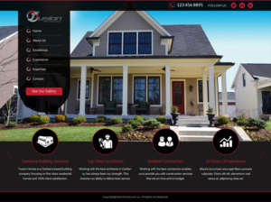 Web-Design von Tpith für fusion homes  | Design: #11676261