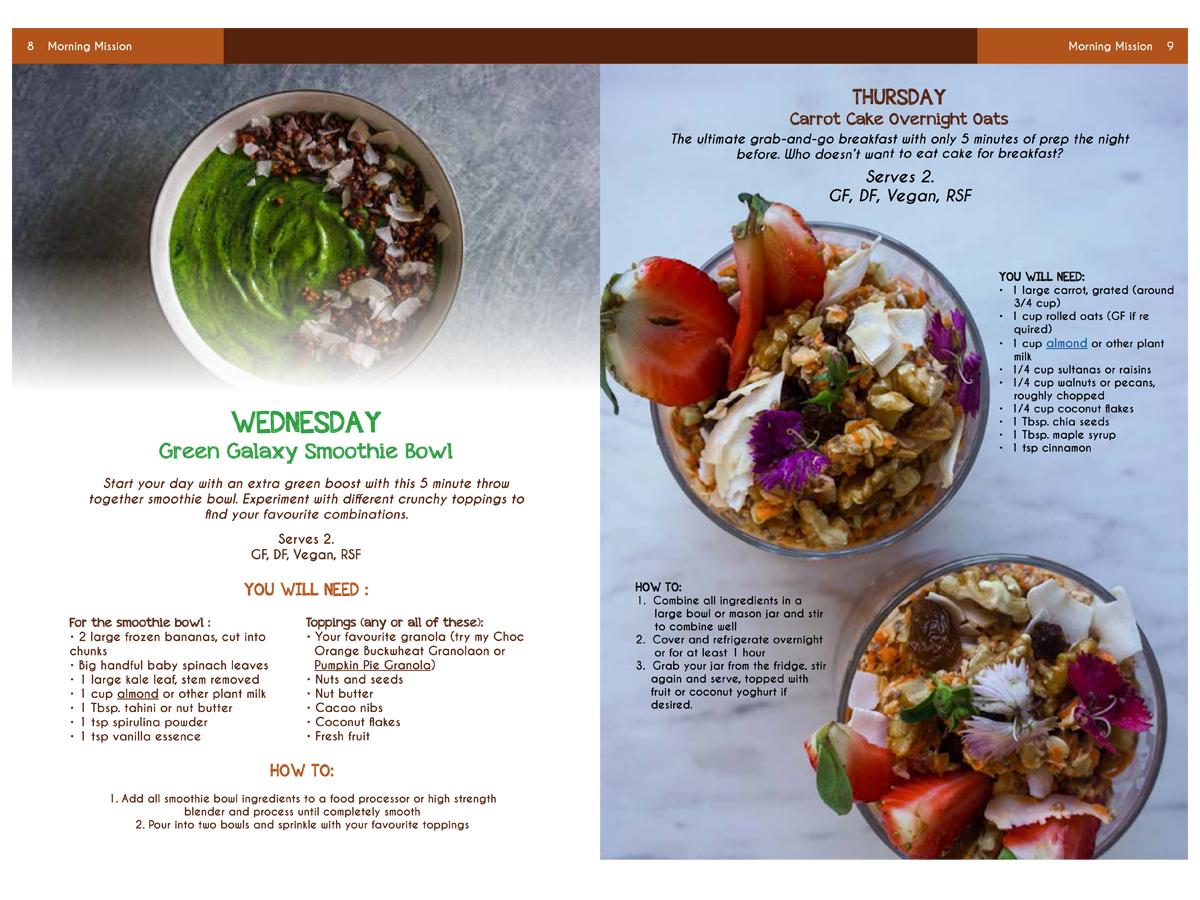 Catalogue Design by FRESTI for Nourished Natural Health | Design #11599090