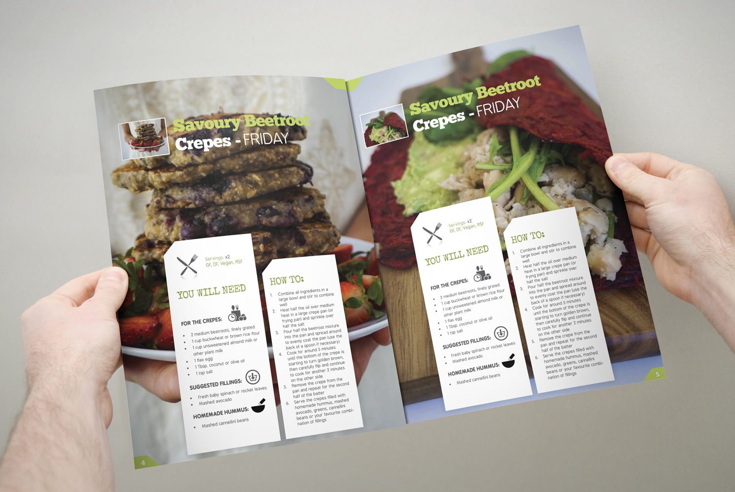 Diseño de Catálogo por iTech Graphics para Nourished Natural Health | Diseño #11660413