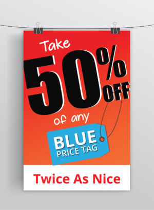 Poster Design by Cristina Boboc for Terry's Twice As Nice | Design: #11617578