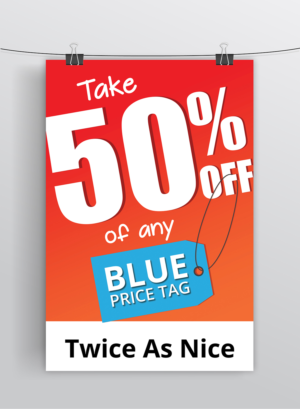 Poster Design by Cristina Boboc for Terry's Twice As Nice | Design: #11625605