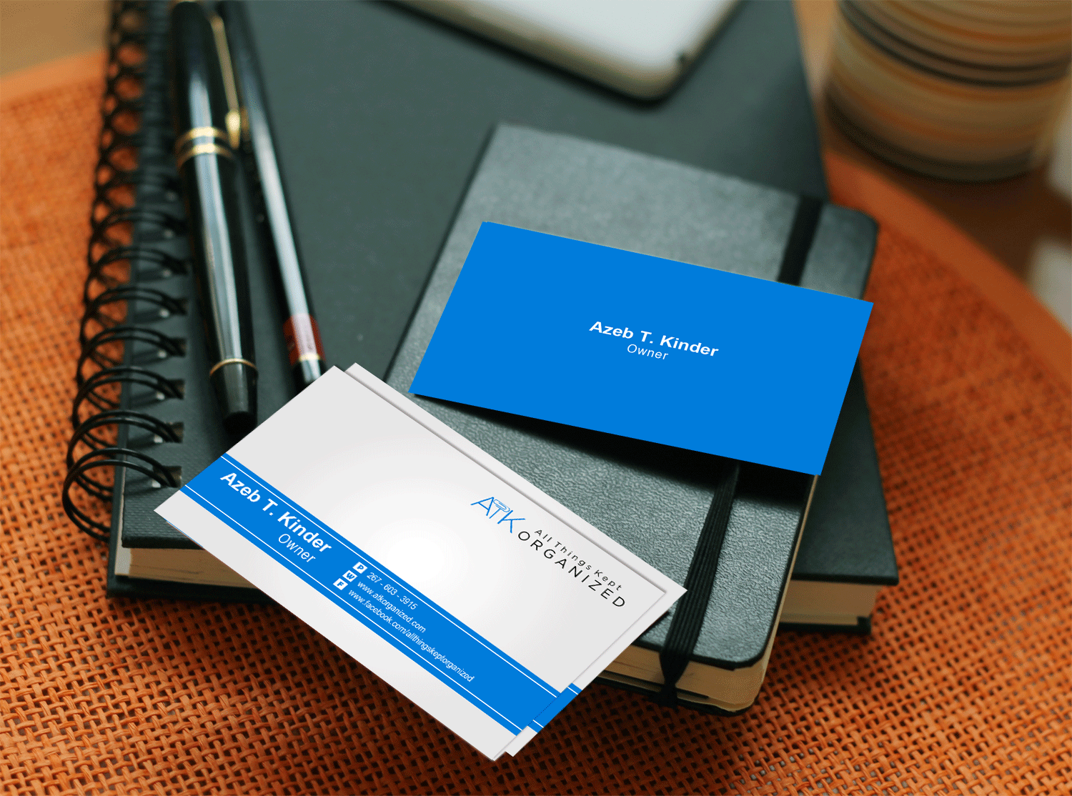 Design de Carte de Visite par franzouie19 pour All Things Kept Organized | Design #11586819