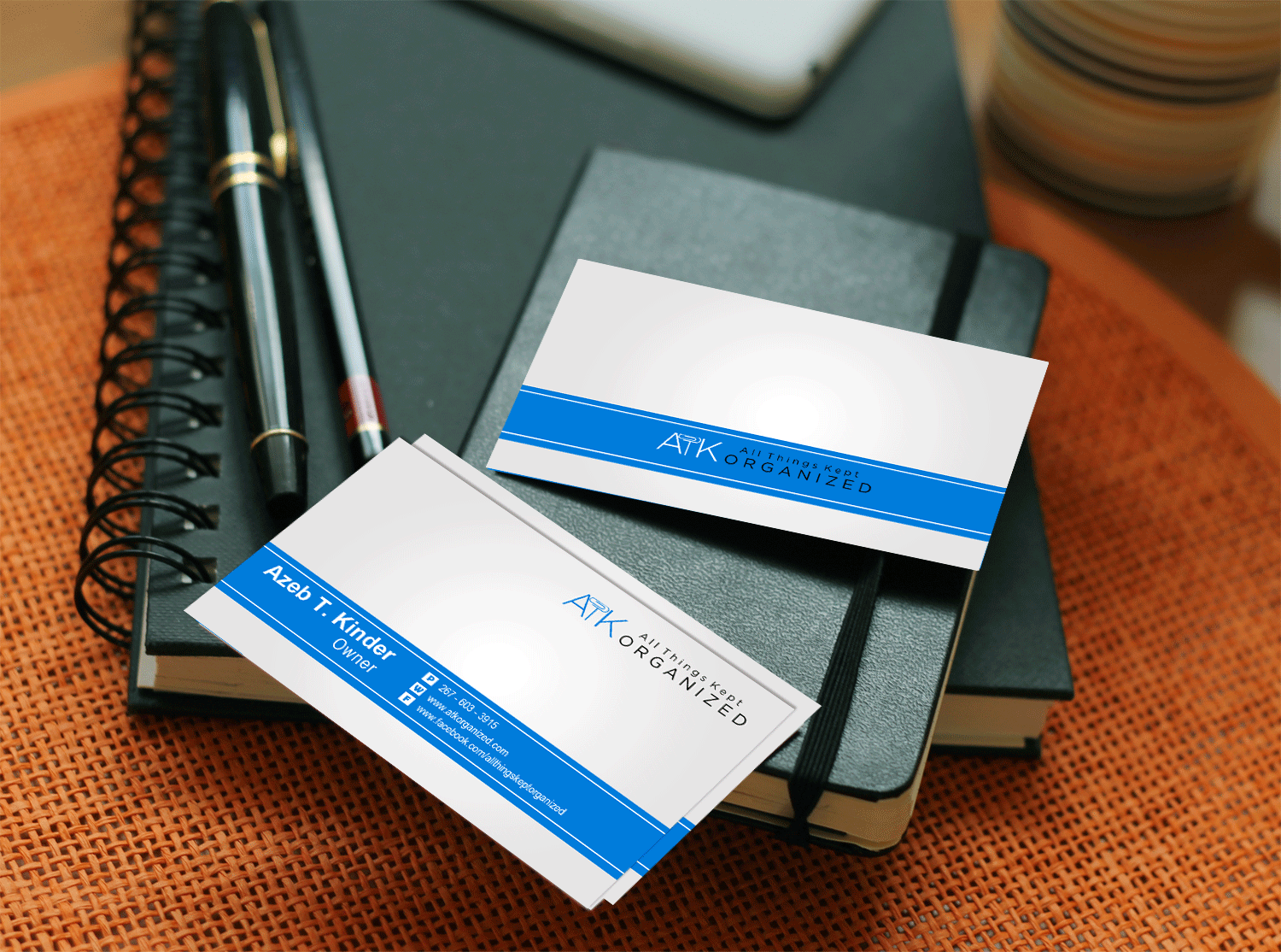 Business Card Design by franzouie19 for All Things Kept Organized | Design #11586840