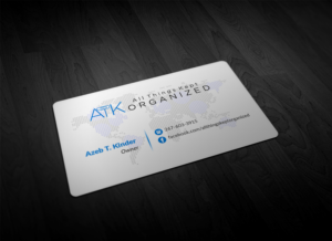 Business Card Design by Pointless Pixels India for All Things Kept Organized | Design: #11576204