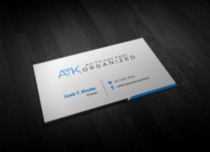 Business Card Design by Pointless Pixels India for All Things Kept Organized | Design: #11576221