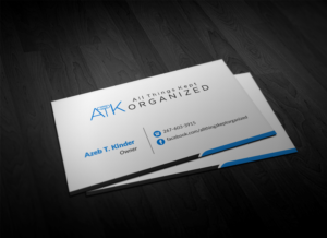 Business Card Design by Pointless Pixels India for All Things Kept Organized | Design: #11576228