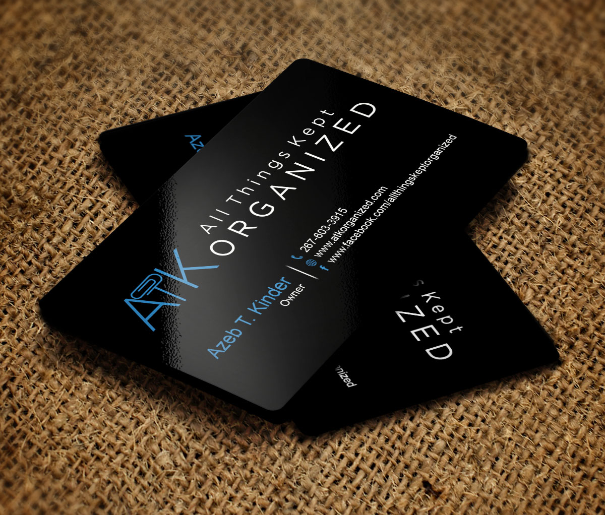Business Card Design by Verified artistry (Design garden) for All Things Kept Organized | Design #11565740