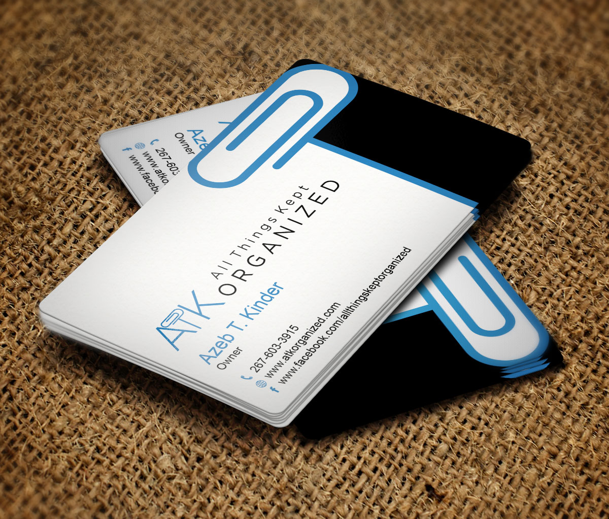 Business Card Design by Verified artistry (Design garden) for All Things Kept Organized | Design #11565745
