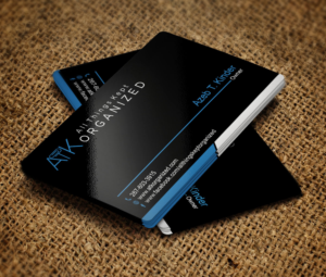 Business Card Design by Verified artistry (Design garden) for All Things Kept Organized | Design: #11565750