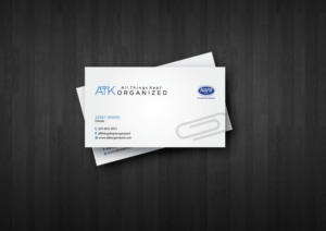 Design de Carte de Visite par Concept Factory pour All Things Kept Organized | Design #11708447