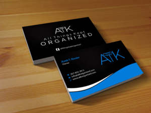 Business Card Design by Creations Box 2015 for All Things Kept Organized | Design: #11576545
