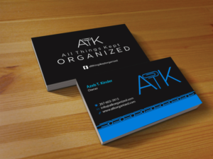 Business Card Design by Creations Box 2015 for All Things Kept Organized | Design: #11576546