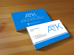 Business Card Design by Creations Box 2015 for All Things Kept Organized | Design: #11576547